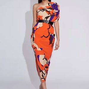 NY&Company Gabrielle Union One shoulder Maxi Dress